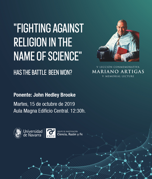 Mariano Artigas Memorial Lecture 2019