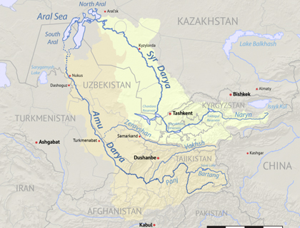 Watersheds in Central Asia 