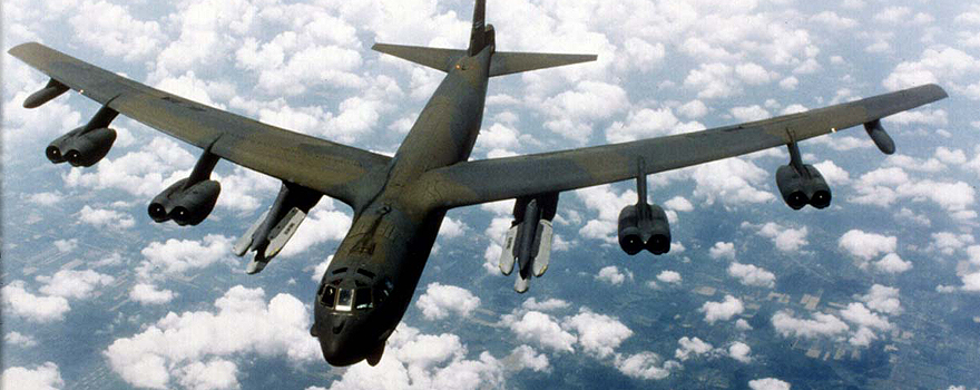 A B-52G when in service