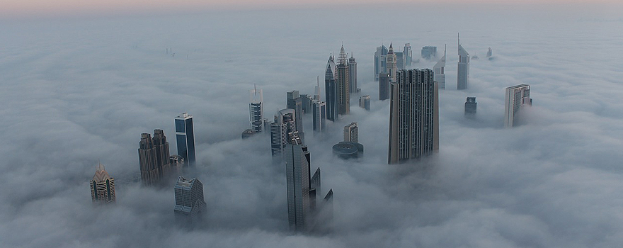 Aerial view of Dubai [Pixabay].