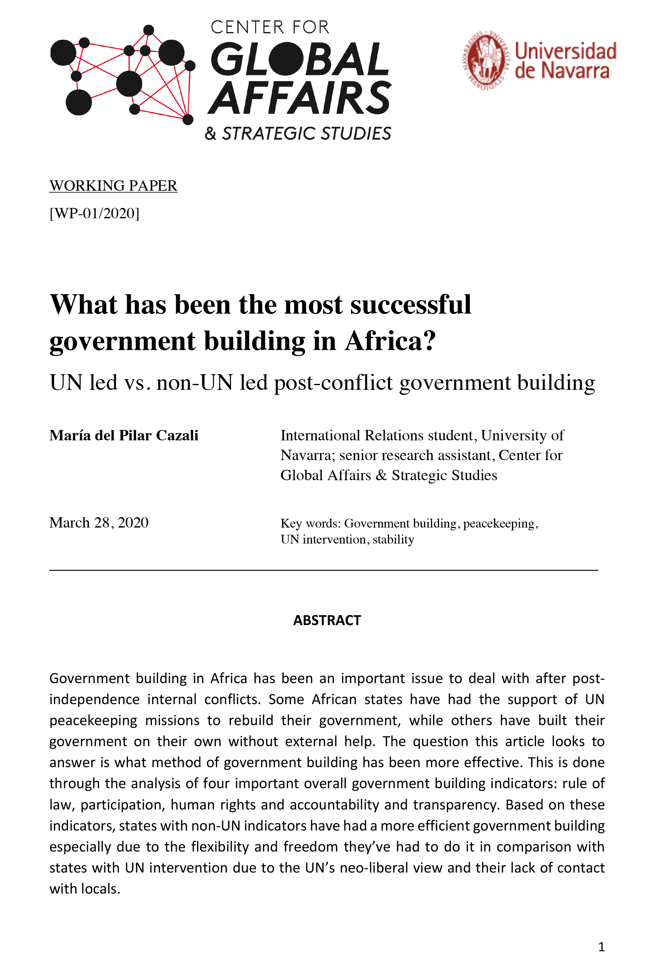 What has been the most successful government building in Africa?