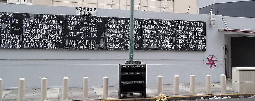 report to those killed in the AMIA bombing in Buenos Aires [Nbelohklavek].