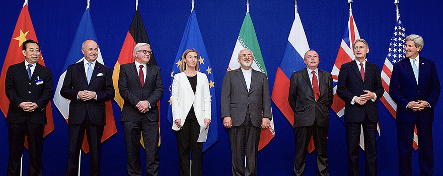 Representatives from the P5+1 countries in 2015, weeks before reaching the JCPOA, the nuclear agreement [US State Department]