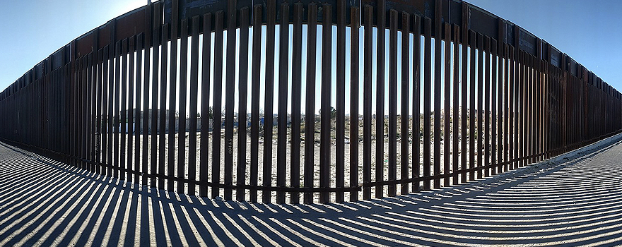 U.S.-Mexico border at Anapra, just outside Ciudad Juárez