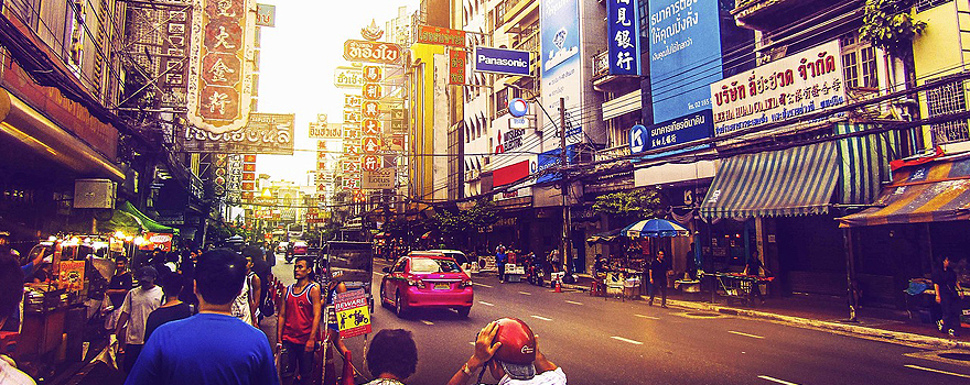 Bangkok street scene [Pixabay].