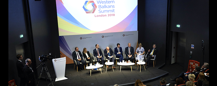 meeting of the Western Balkans with EU countries, held in London in 2018 [European Commission].