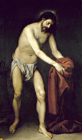 Alonso Cano, The Scourged Christ takes up his garments, 1646.