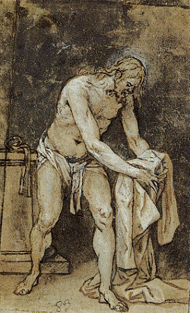 Alonso Cano, The Scourged Christ takes up his garments, 1645.