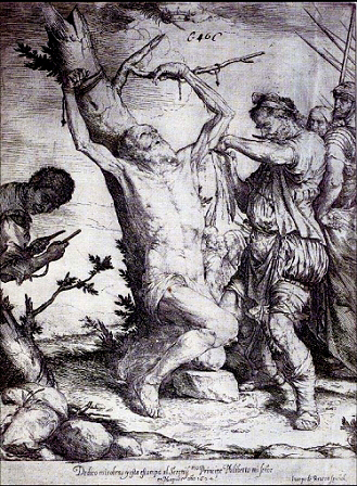 José de Ribera, Martyrdom of St. Bartholomew, 1624