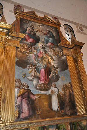 Altarpiece of the Assumption and Coronation of the Virgin Mary