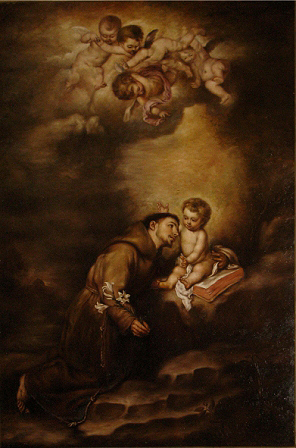 Fray Pedro de Madrid, St. Anthony of Padua with Child, 1917-1918