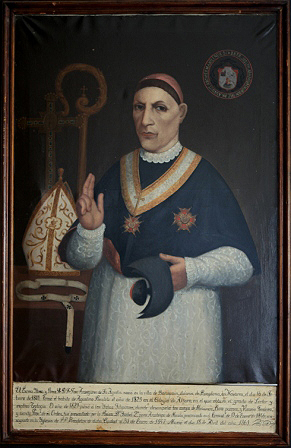 Portrait of D. José Julián Aranguren, Archbishop of Manila