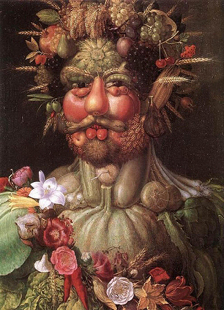 Arcimboldo, Portrait of Emperor Rudolph II as the god Vertumnus, 1590