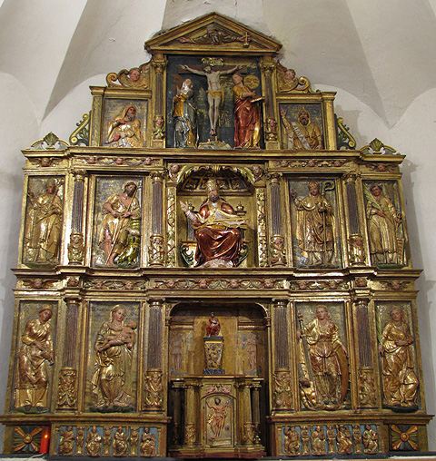 Main altarpiece of Lerate