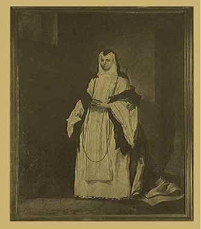 Portrait of a nun standing (Web)