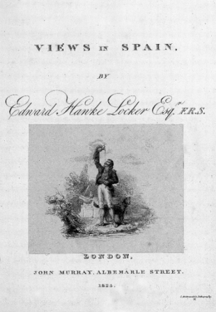 Cover of "Views in Spain", London (1824)