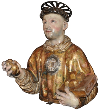 Reliquary bust of St. Stephen Parish of San Esteban de Arguedas (Navarra Ambrosio de Bengoechea and Juan de Lumbier, 1597)