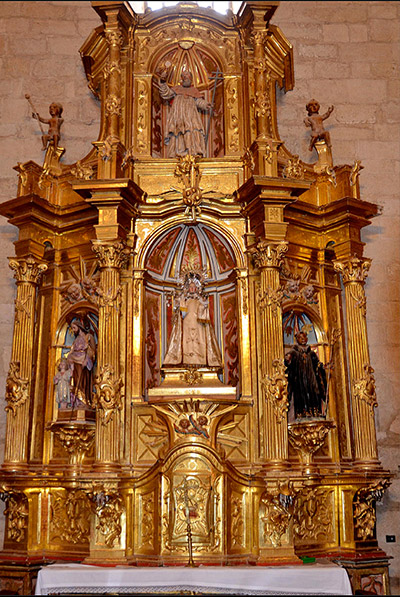 Altarpiece of the Virgen de Soterraña (El Busto) Miguel López de Porras and Antonio Izaguirre, 1769-1772