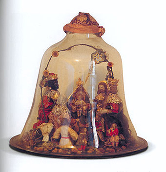 Bell with the Epiphany from the Arrese Collection of Corella, from the Carmelites of Araceli, XVIII century.