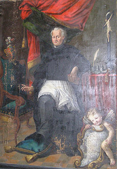 Portrait of Don Juan Miguel Mortela. Pamplona Cathedral