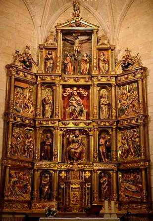 El Busto. Parish Church of San Andrés High Altarpiece
