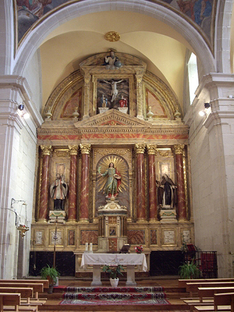 High altarpiece, neoclassical style Circa 1800