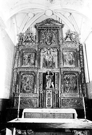 Armañanzas. Parish Church of Santa María. High Altarpiece (Photo: Monumental Catalogue of Navarre)