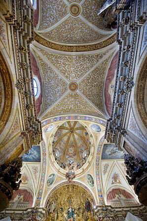 Vaults of the parish church of San Miguel de Corella