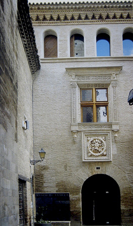 Façade of the Dean's Palace of Tudela
