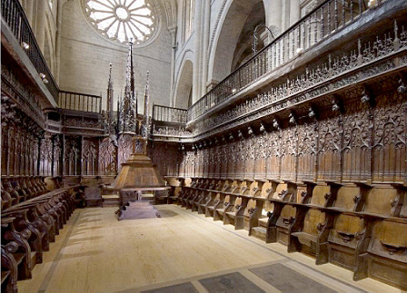 Chairs of the cathedral of Tudela