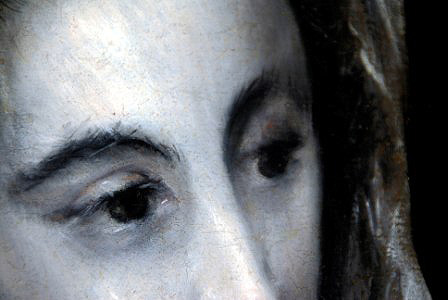 El Greco, Veronica. Detail
