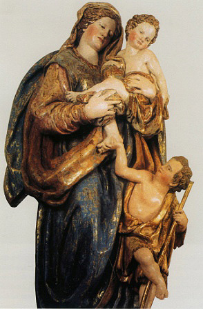 Juan de Anchieta, Virgin with Child and St. John