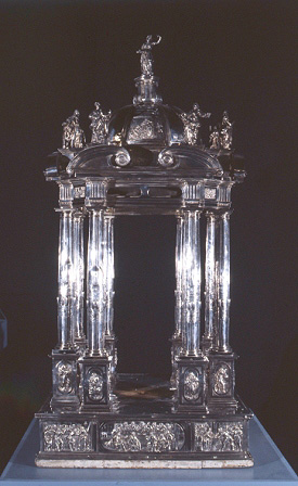 Velázquez de Medrano, templete for the eucharistic monstrance of the cathedral of Tarazona