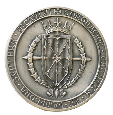 Medal of the coronation of Our Lady of the Tabernacle, 1946. Reverse