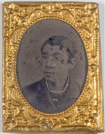 Male portrait. Ferrotype. ca 1855 