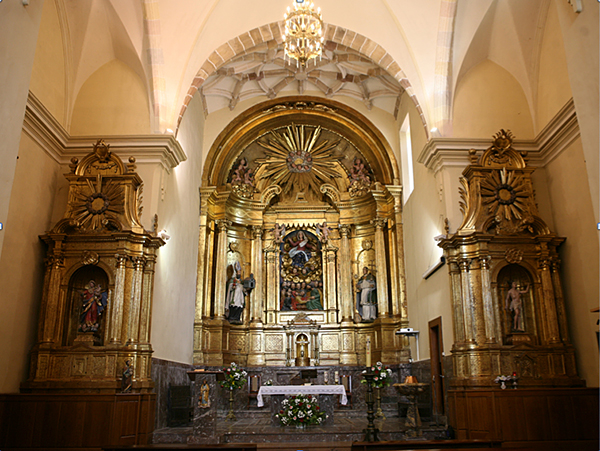 Parish Church of Arráyoz. Main altarpiece