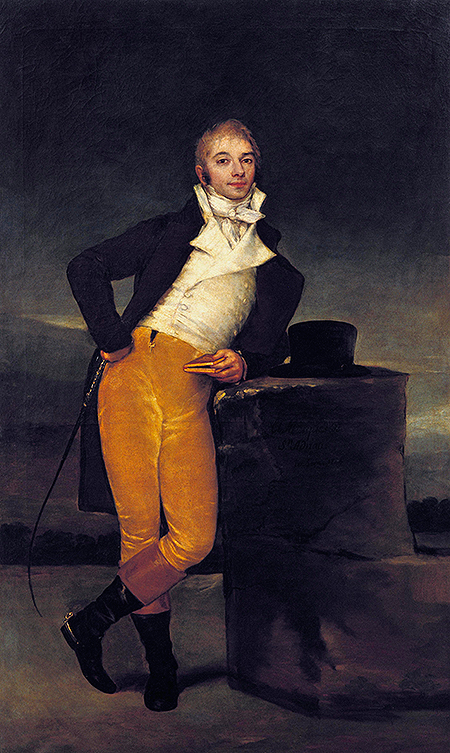 Portrait of José María Magallón y Armendáriz, VII Marquis of San Adrián, by Goya, 1804 (Photo: Museo de Navarra. Larrión & Pimoulier)