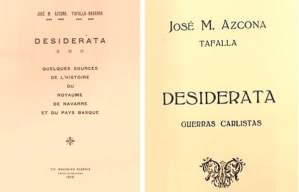 The Library Servicesof José María Azcona (1882-1951), a heritage collection from Navarre