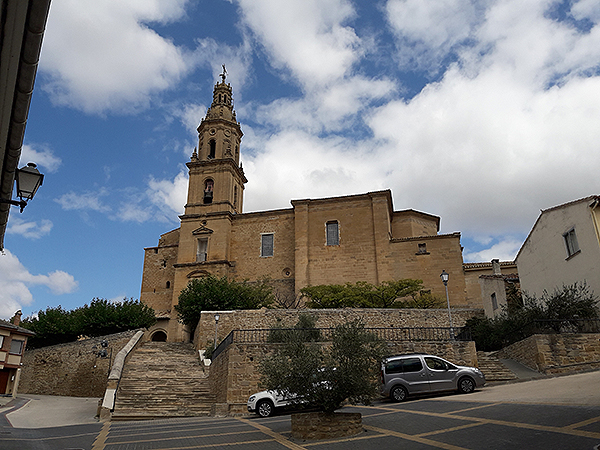 The Baroque tower gives the parish church of San Miguel a stately character.