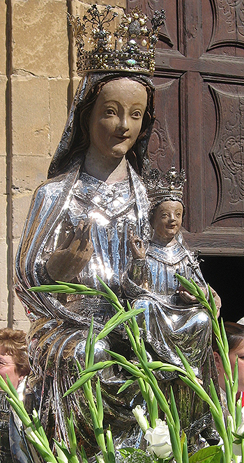 Virgin of Puy de Estella (Photo Juan Terrados).