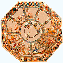 Musaeum. Mosaic of the Muses