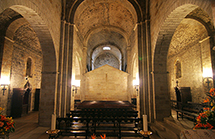 General view of the interior to the west