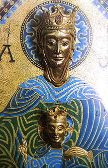 Detail of Mary and Child