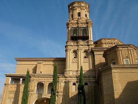 Villafranca. Parish Church of Santa Eufemia. Outside
