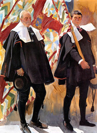 Types of Roncal, 1912 (Private collection)