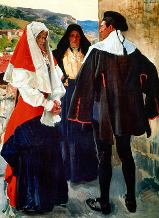 Types of Roncal, 1912 (Sorolla Museum)