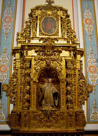 Altarpiece of San Bernardo.