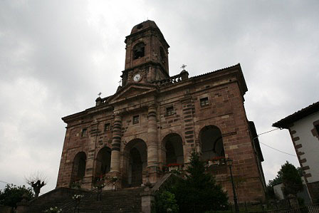 Façade of the Church of San Lorenzo de Ziga