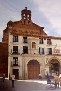 Façade of the Parish Church of Santa María