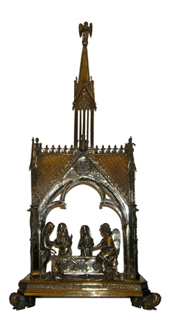 Reliquary of the Holy Sepulchre. Anonymous. Paris. c. 1284